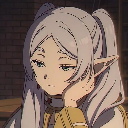 Frieren from the anime Frieren: Beyond Journey's End